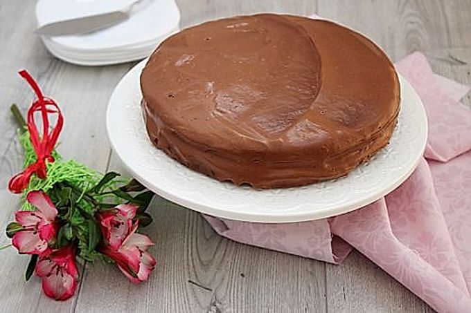チョコレートビートルートケーキ