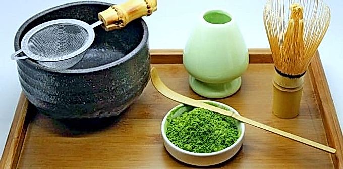 Matcha brewing set