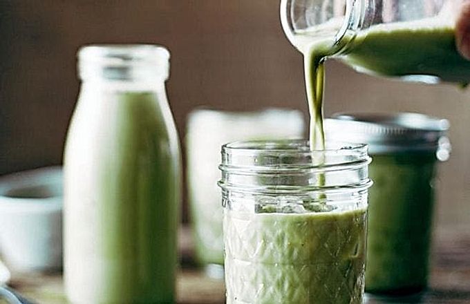Milkshake with Matcha