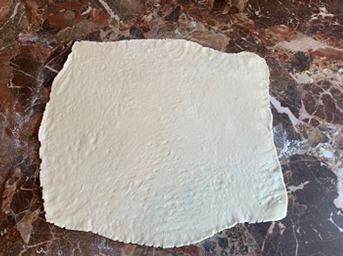 rouler la pâte feuilletée