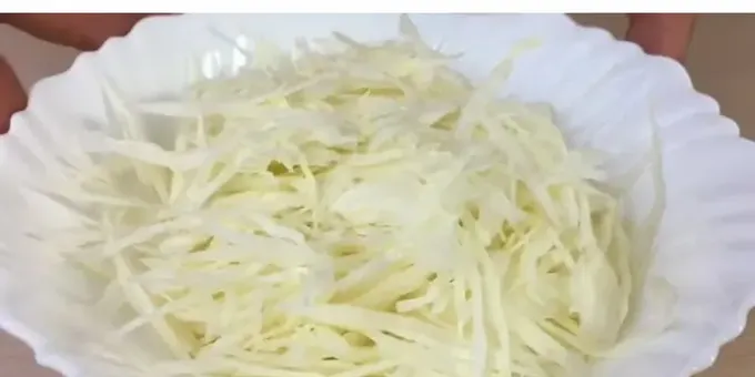  يقطع الملفوف جيدًا 