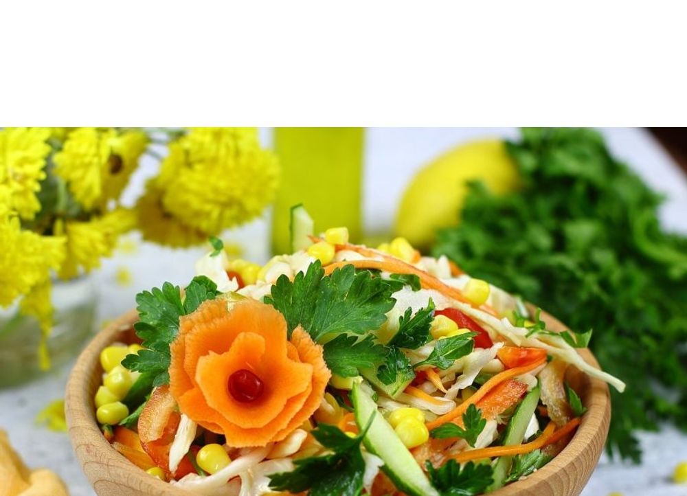 Kålsallad med paprika