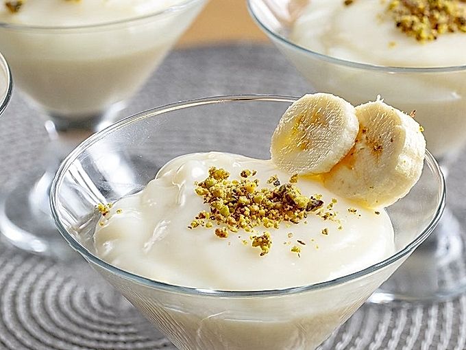 Budino al latte siriano aromatizzato: Muhallaby