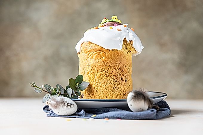Torta all'arancia con uvetta