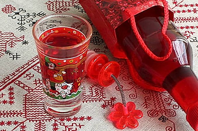 Vodka al mirtillo rosso