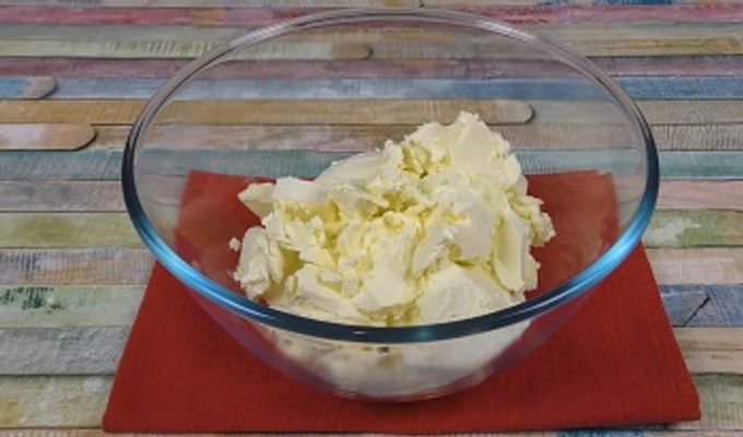 Vanille-Käsekuchen. Schritt für Schritt Rezept von einem Leser