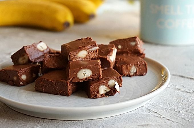 Banaan butterscotch (suikervrij veganistisch dessert)