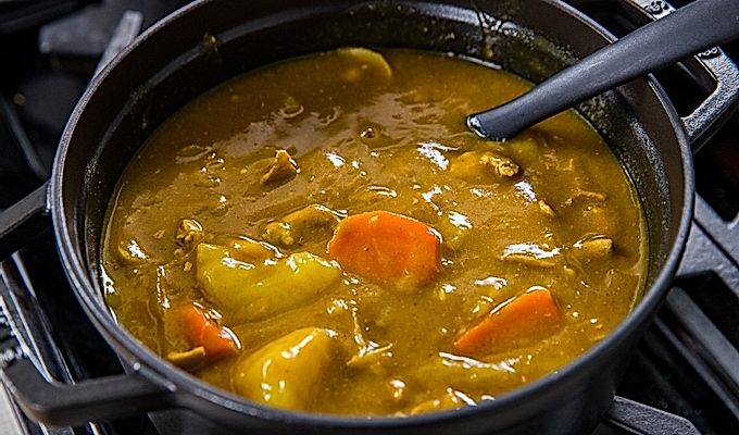 Japońskie curry z kurczaka