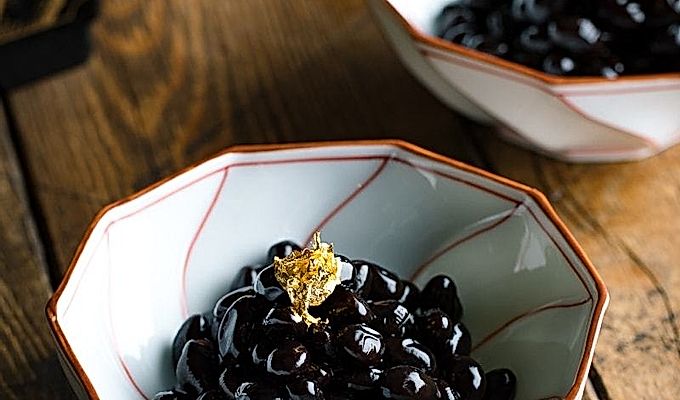 Kuromame (Tatlı Siyah Soya Fasulyesi) 黒豆