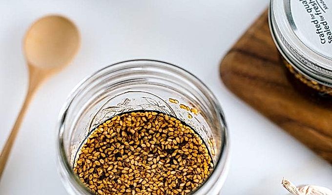 Sos Teppanyaki în borcane de zidărie.