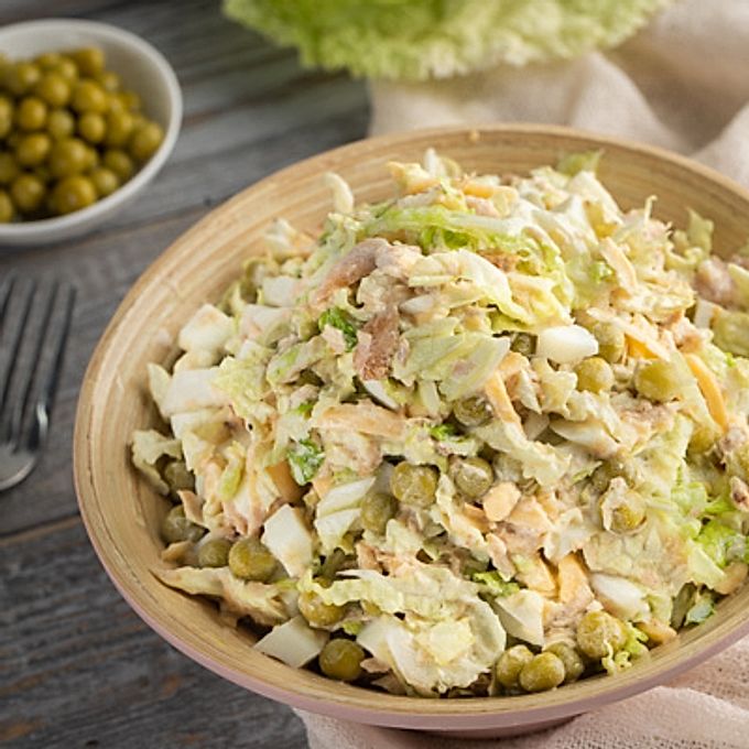 Ensalada Rápida de Atún en Conserva