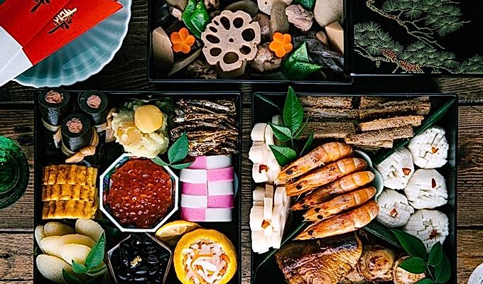 L'Osechi Ryori a 3 livelli (cibo di Capodanno giapponese)…