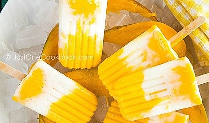 Ghiaccioli Mango Lassi | Ricette giapponesi facili a