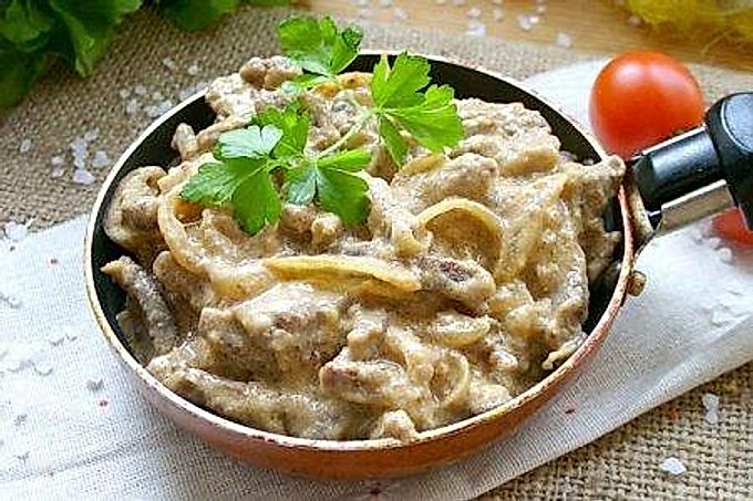 Stroganow wieprzowy wołowy: 15 szybkich i pysznych przepisów