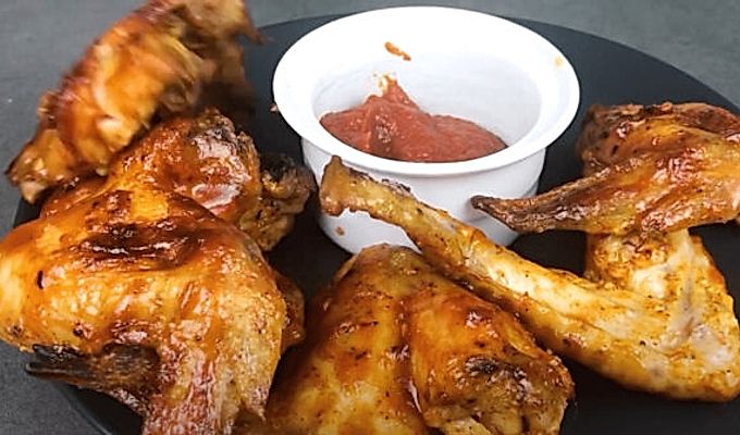 Ales marinades al forn