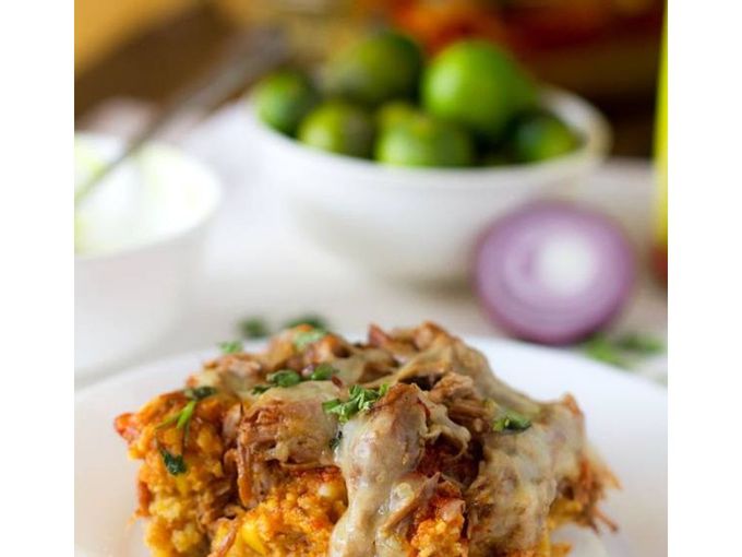 Tarte Carnitas Tamale