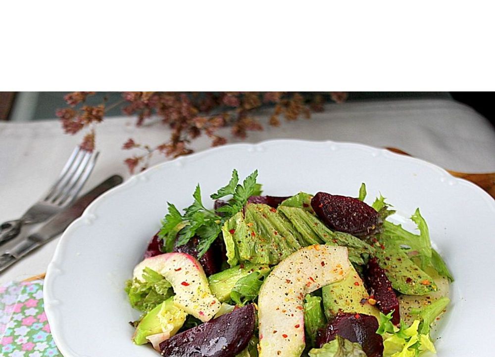 Salata od repe i kruške
