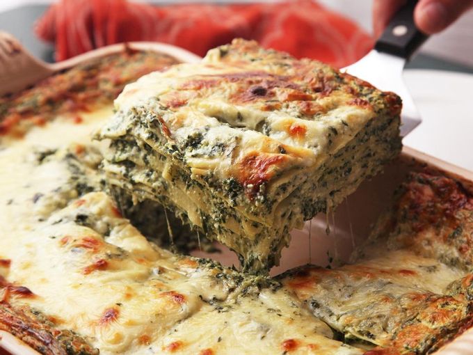 Najlepszy przepis na lasagne ze szpinakiem