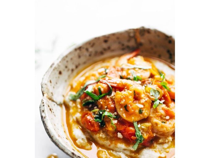 Garpc Basil Garnalen en Grits