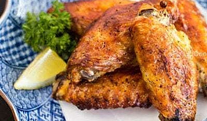 Японские соленые куриные крылышки (Теба Шио) | Легкие японские рецепты в