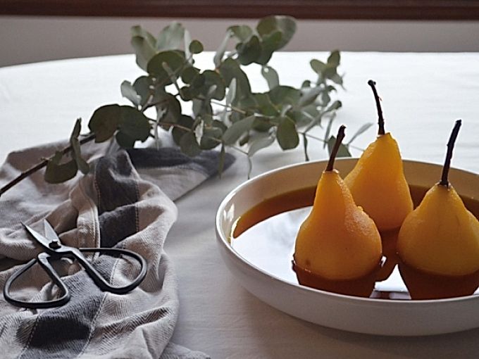 Pears in Cider 