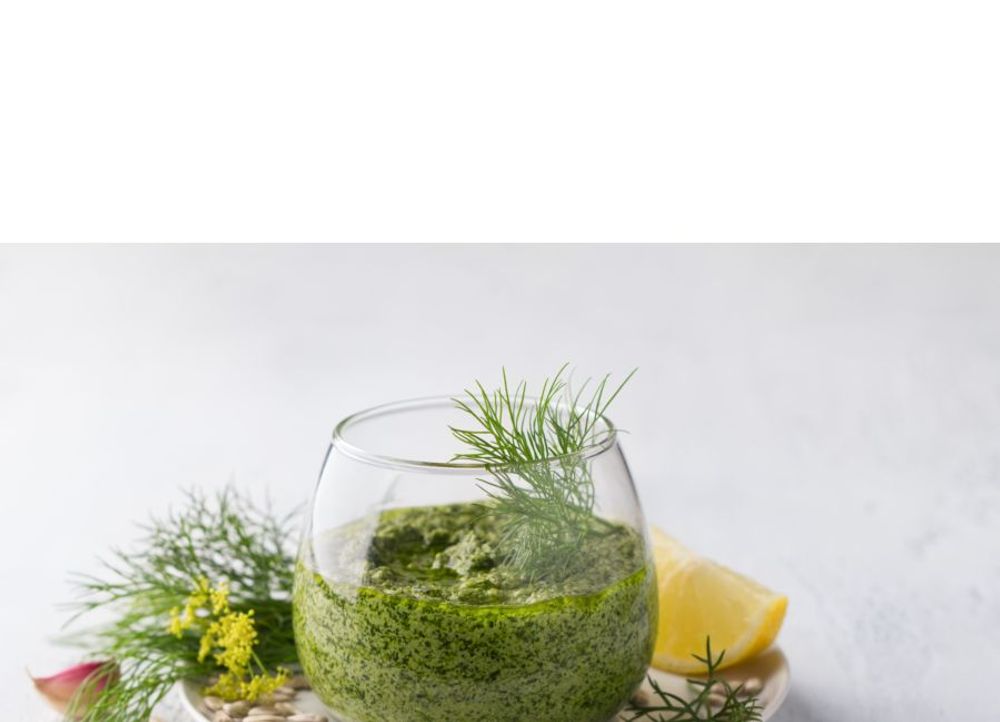 Pesto de mărar și semințe