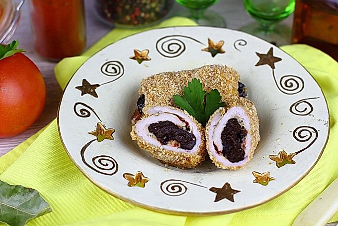 לחמניות חזיר מקוריות עם שזיפים מיובשים