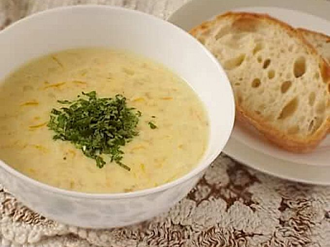 Sopa de civada magra