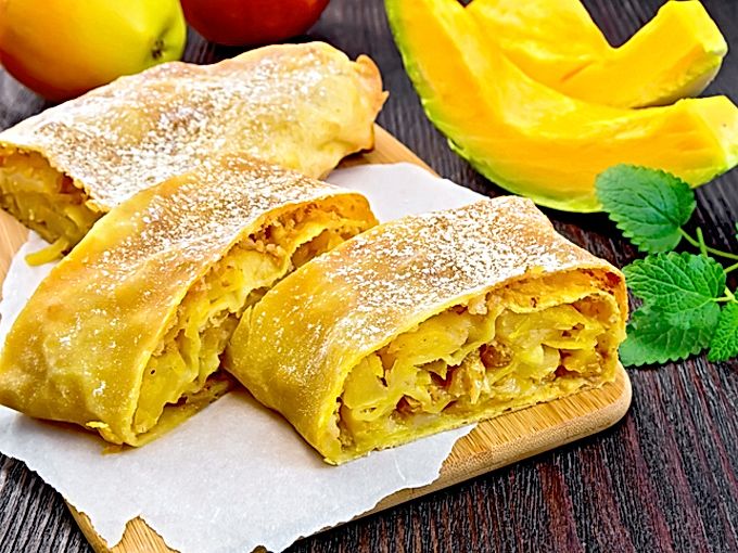 Pompoenstrudel 
