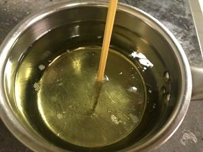 how to check the manual heating of deep frying