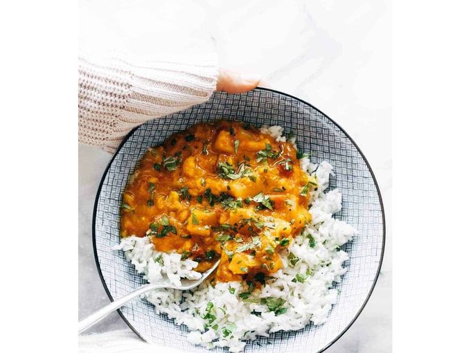 Curry de chou-fleur en pot instantané