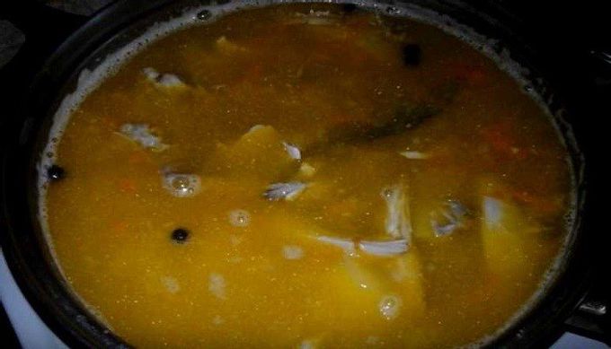 Una recepta senzilla de sopa de pèsols amb pollastre