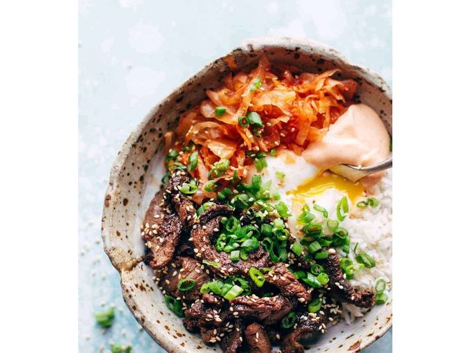 Корейское барбекю Yum Yum Rice Bowls