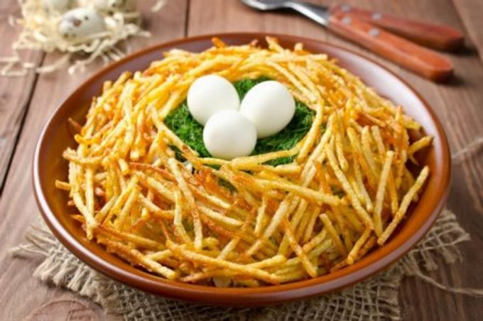 20 enkle opskrifter på Capercaillie's Nest salat