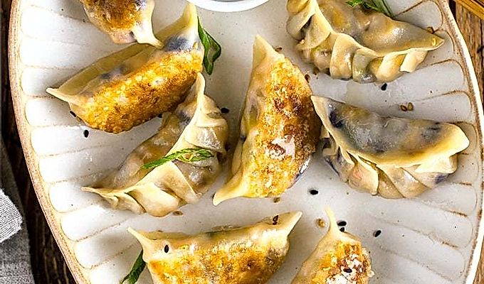 Sebzeli Gyoza (Vegan/Vejetaryen) 野菜の餃子