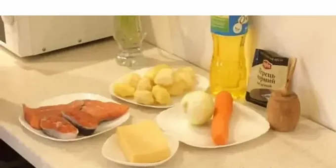Ingredienser til fisk i ovnen