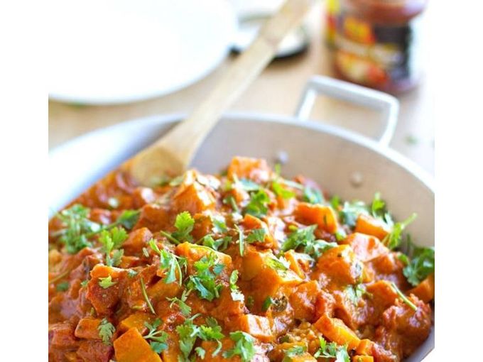 30 minuutin Squash Coconut Curry