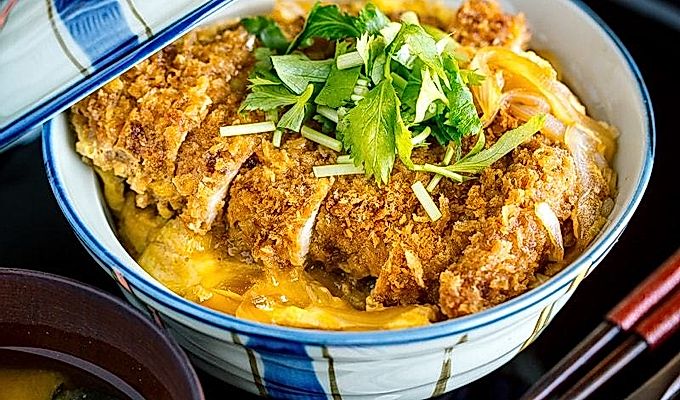 구운 카츠동 揚げないカツ丼