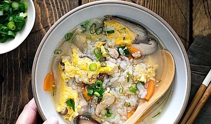 Zosui (japansk rissoppa) 雑 炊