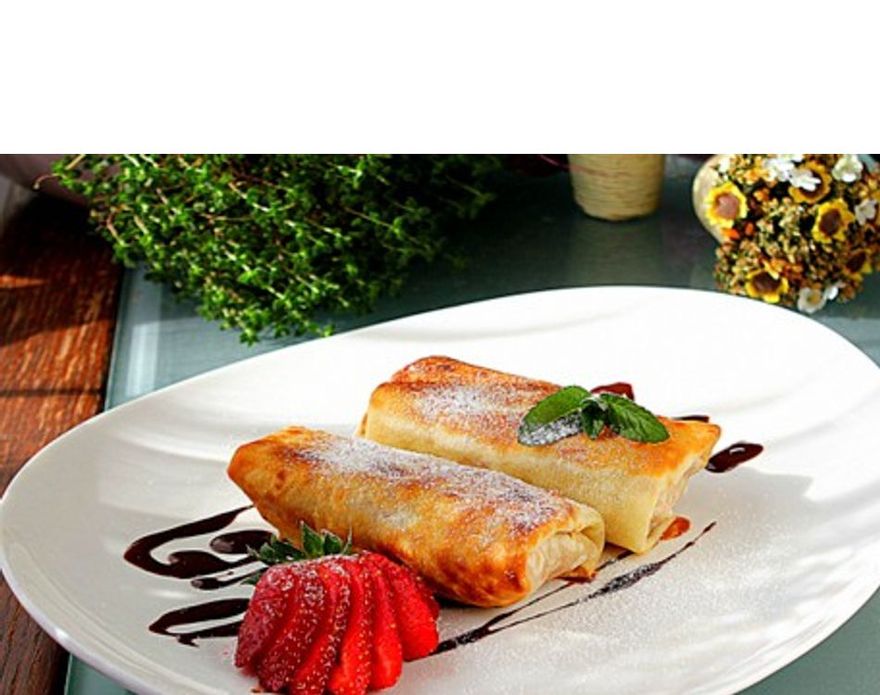 Chimichanga z owocami