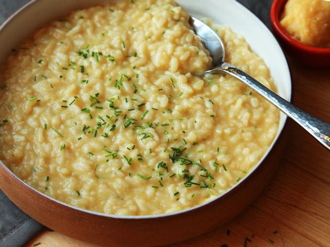 Resepi Miso Risotto Periuk Tekanan Vegan yang Mudah