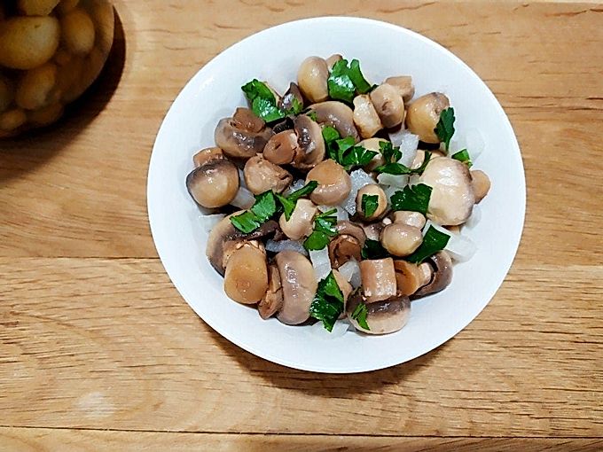 Champignon em conserva