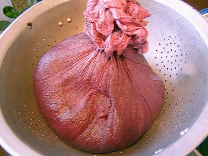meal in gauze