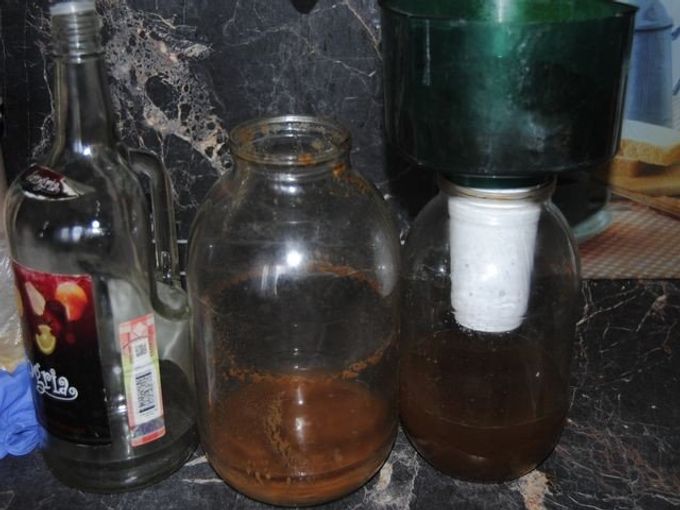 purification of wine