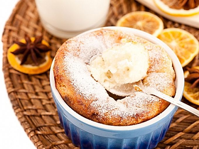 Suussa sulava vaniljasoufflé