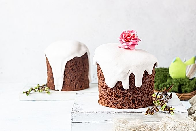 Pastís de xocolata amb panses